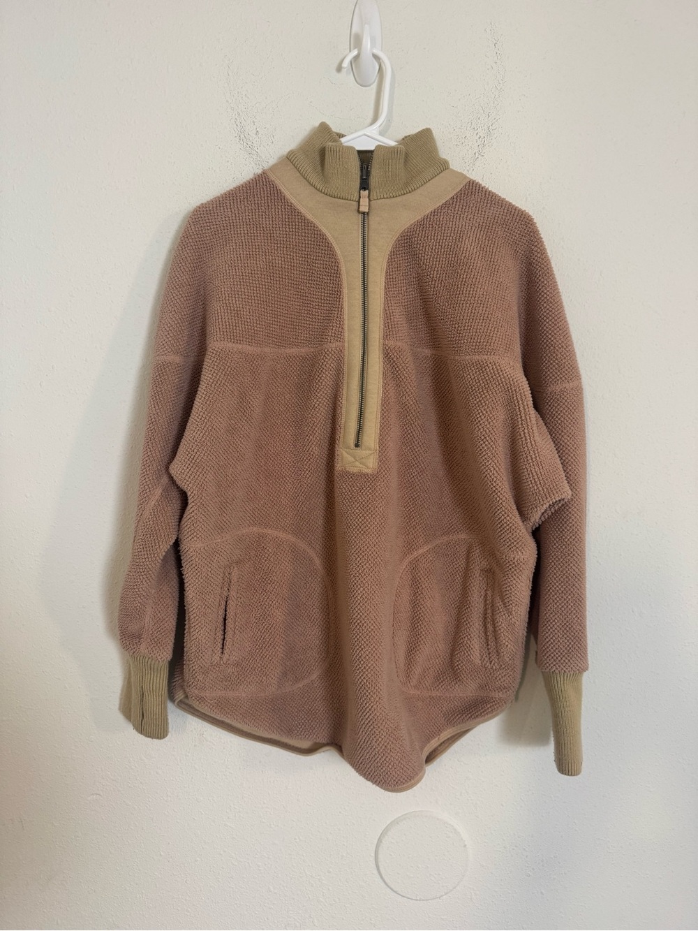 Free people movement mountain dreamin reversible Quarter‑Zip Pullover Jacket - Picture 4 of 8
